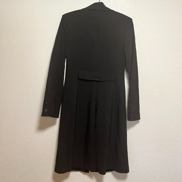 Johnny Was Black Duster Jacket Trench Coat Women Size S - Picture 15 of 15